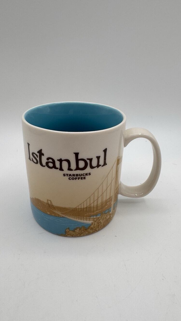 Starbucks 2013 Istanbul Turkey Global Icon City Collector 16 oz. Ceramic Mug
